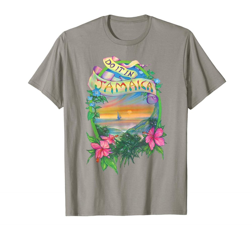 Vintage Jamaican Ganja Tshirt | Vintage Marijuana Tees | Ganja Outpost