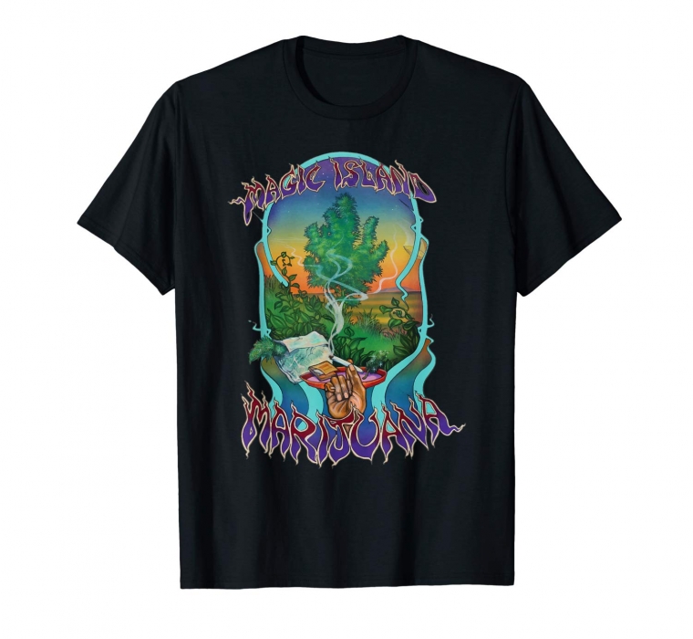 Vintage Marijuana Artwork & T-shirts | 70's Pot Stories | Ganja Outpost